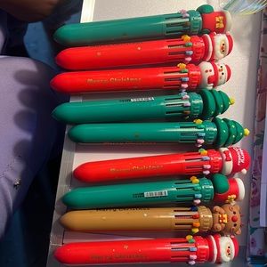 Christmas pens